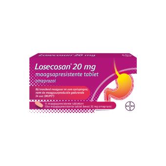 Losecosan Omeprazol 20mg Tabletten 14 stuks