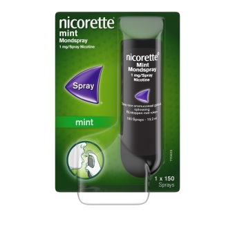 Nicorette Menthol Mint Mondspray 1 stuk