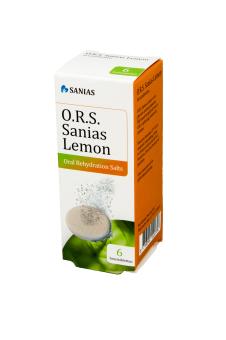 Sanias O.R.S. Lemon Bruistablet 6 stuks