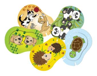 Ortopad oogpleister happy junior 50st