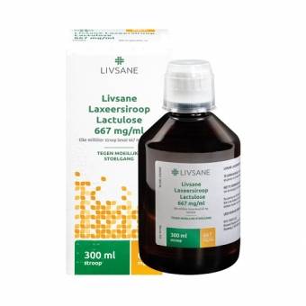 Livsane Lactulose 667 mg/ml Laxeersiroop 300ml