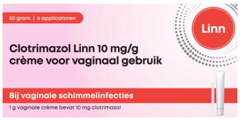 Clotrimazol Linn Vaginale Crème 10mg/G 50g