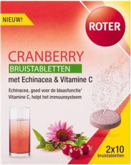 Roter Cranberry Bruistabletten 20 stuks