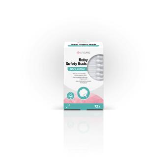 LIVSANE Baby Wattenstaafjes 72 stuks