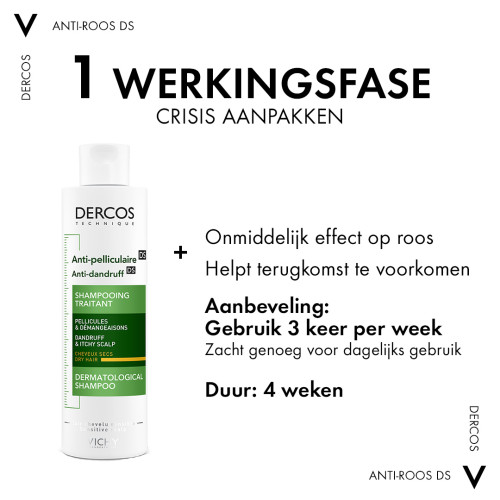 Vichy Dercos Anti-Roos Shampoo 390ml