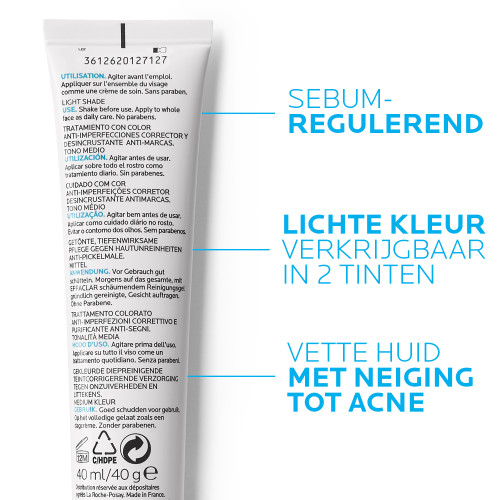 La Roche-Posay Effaclar Duo+ Unifiant Light Dagcrème 40ml