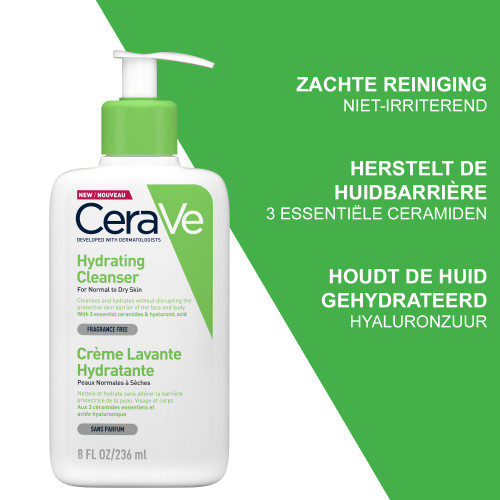 CeraVe Hydraterende Reinigingscrème 236ml