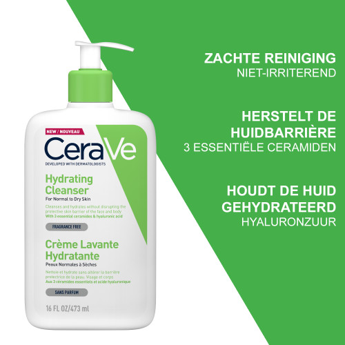 CeraVe Hydraterende Reinigingscrème 473ml