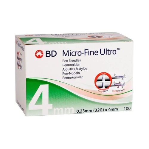 BD Micro-Fine Ultra Pennaalden 32gx4mm 100 stuks