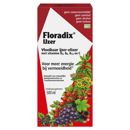 Salus Floradix IJzer-Elixir  500ml