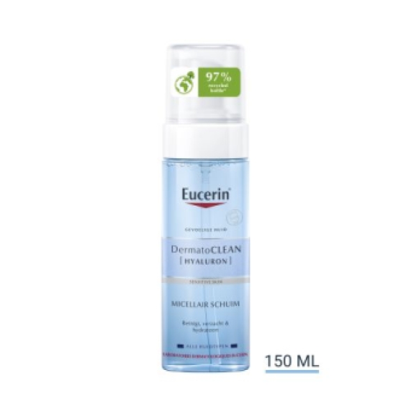 Eucerin DermatoClean Micellaire Schuim 150ml
