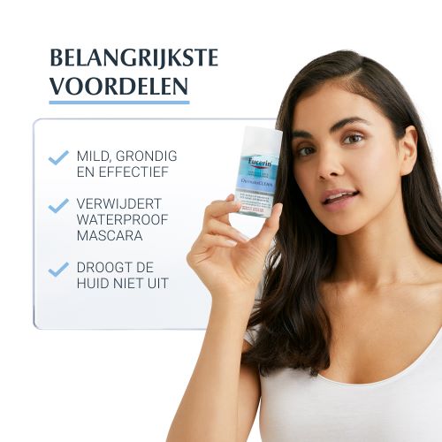 Eucerin DermatoClean Oogreinigingslotion 125ml