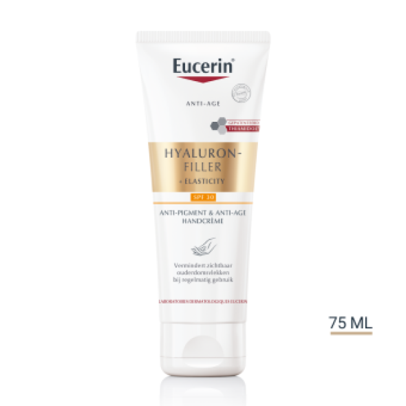 Eucerin Hyaluron-Filler + Elasticity Anti-Pigment & Anti-Age Handcrème SPF 30 75ml