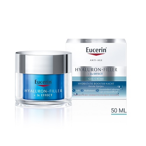 Eucerin Hyaluron-Filler + 3x Effect Hydratatie Booster Nachtcrème 50ml