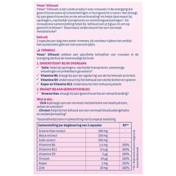Ymea Overgang Silhouet Capsules 128 stuks