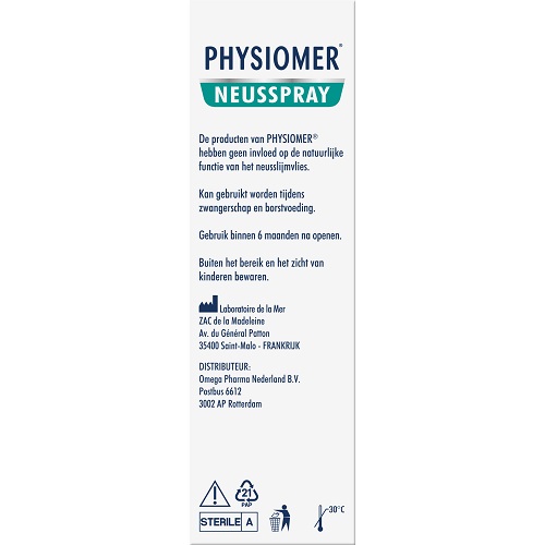Physiomer 100% Natuurlijk Neusspray 20ml