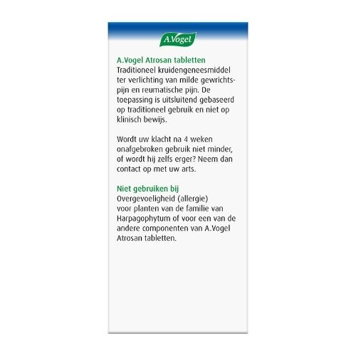 A.Vogel Atrosan Tabletten 60 stuks 