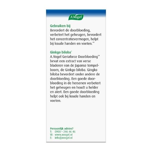 A.Vogel Geriaforce Tabletten 200 stuks 
