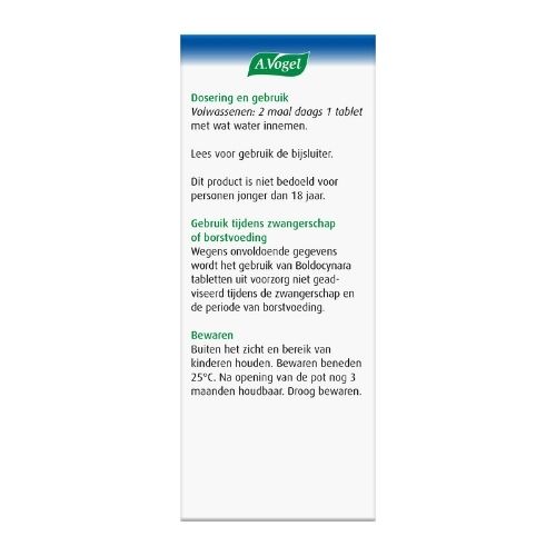 A.Vogel Boldocynara Tabletten 80 stuks 