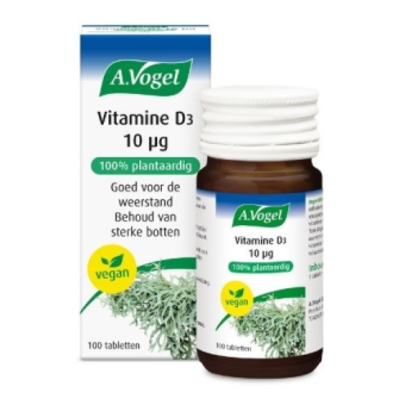 A.Vogel Vitamine D3 10 mcg Tabletten 100 stuks
