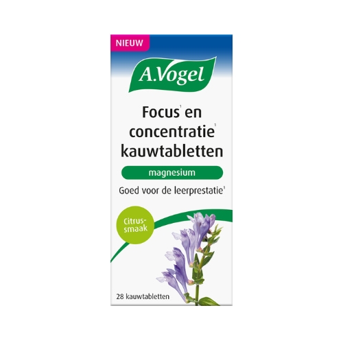 A.Vogel Focus en Concentratie Kauwtabletten 28 stuks