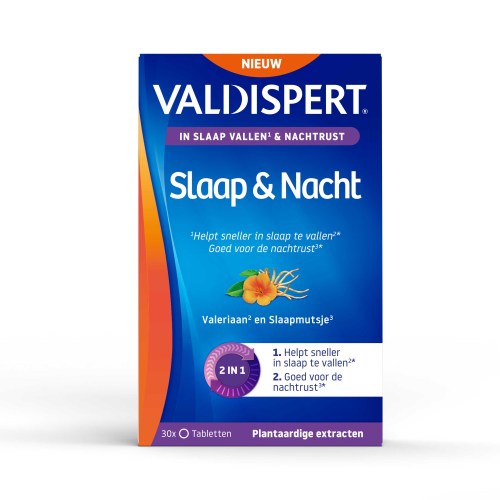 Valdispert Slaap & Nacht Tabletten 30 stuks