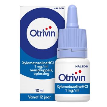 Otrivin Xylometazoline 1 mg/ml Neusdruppels 10ml