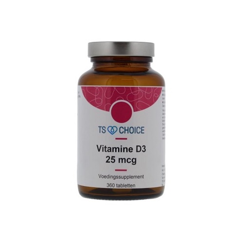 TS Choice Vitamine D 25 mcg Tabletten 360 stuks