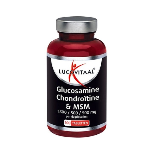 Lucovitaal Glucosamine Chondroïtine MSM Tabletten 100 stuks
