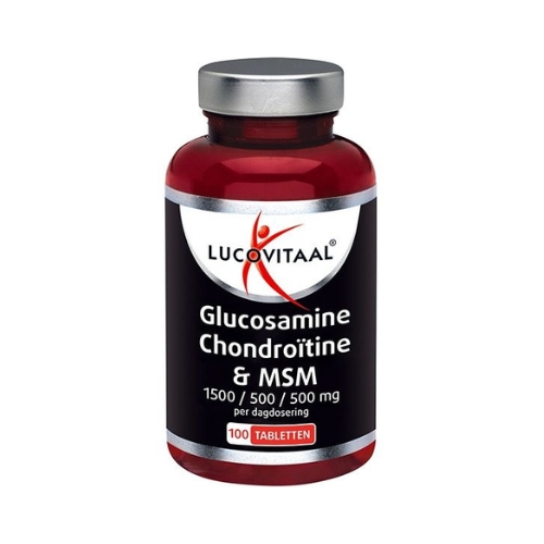 Lucovitaal Glucosamine Chondroïtine MSM Tabletten 100 stuks