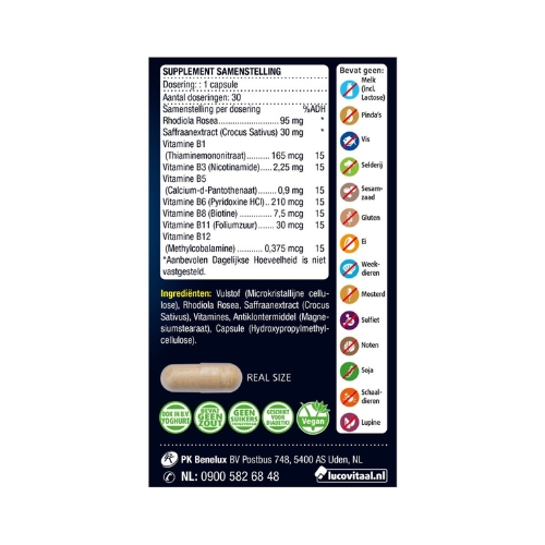 Lucovitaal Stemming Balans Capsules 30 stuks