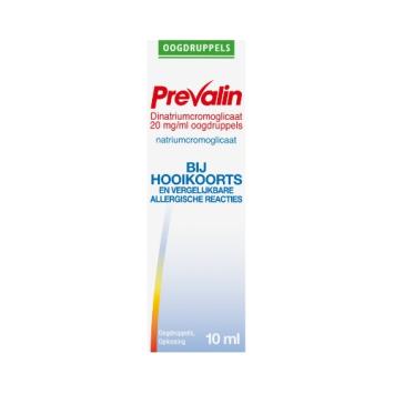 Prevalin Dinatriumcromoglicaat 20mg/ml Oogdruppels 10ml