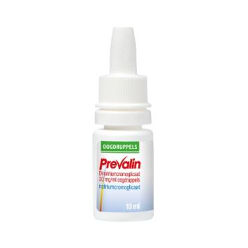 Prevalin Dinatriumcromoglicaat 20mg/ml Oogdruppels 10ml
